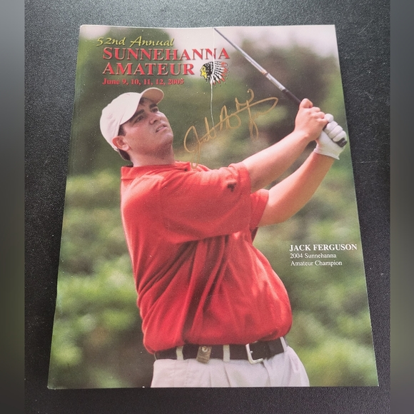 Autographed 2005 52nd Annual Sunnehanna Amateur Golf Tournament Official Program - Picture 1 of 5